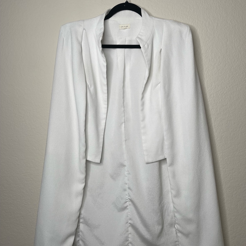 Long cape jacket